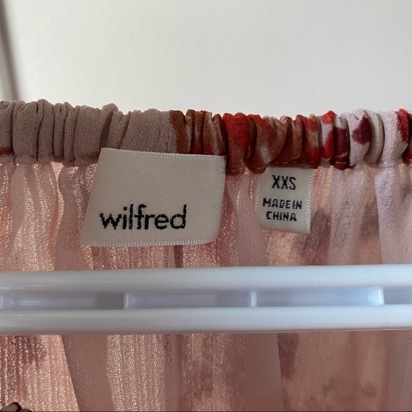 Aritzia Wilfred Pink Talence Blouse - Picture 4 of 8